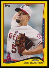 2014 Topps #269 Joe Blanton Yellow