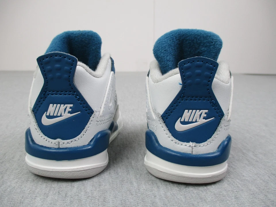 Nike Air Jordan 4 Retro Zapatos Niño Talla Niños Niñas OG Infantil Tenis LIMPIOS Foto 3 de 4