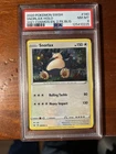 Snorlax Holo 2020 Pokemon SWSH 140 2021 Cosmos Enhanced 2 Pack Blister PSA 8