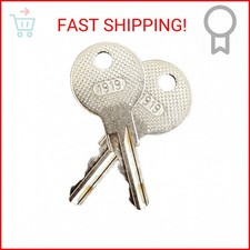 Golf Cart King EZGO 1982-Up Golf Cart Accessory Ignition Key 2 , Silver, Righ