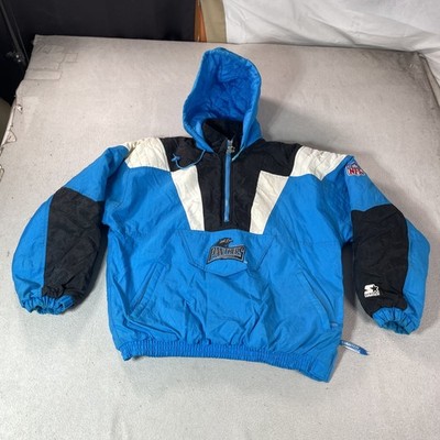 VINTAGE ヴィンテージ Panthers Jacket L Vintage Carolina Panthers Jacket Mens L Blue Pro Line Starter