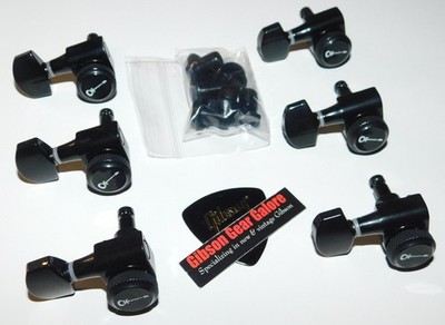 Charvel So-Cal Locking Tuners Set Black Tuning Guitar Parts Inline Super Lefty