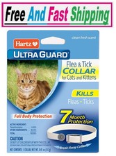 Hartz UltraGuard Flea  Tick Collar for Cats  Kittens 7 Months Protection, 1ct