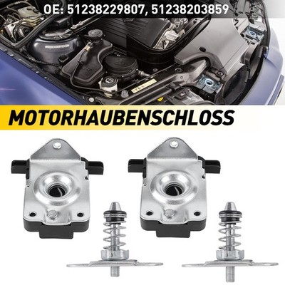 2X Für Bmw 3Er E46 5Er E39 E53 Frontklappenschloss Oberteil Motorhaubenschloss