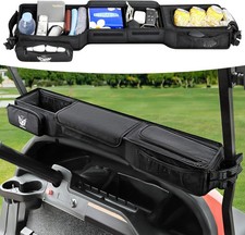 Foldable Golf Cart Inner Front Storage Basket, 1680D Oxford-Fabric Universal No-