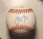 Autographed Baseball excellent condition GAGE WORKMAN Detroit Tigers