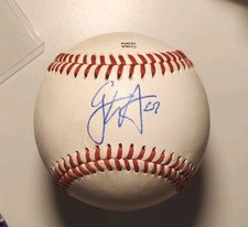 Autographed Baseball excellent condition GAGE WORKMAN Detroit Tigers