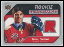 Grigori Denisenko - 2021-22 UD Rookie Threads Retro #RT-GD Florida Panthers