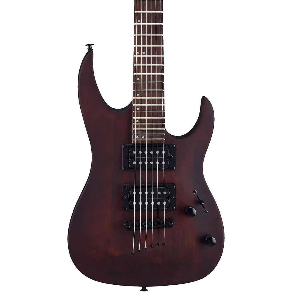 Mitchell MM100 Mini Double Cutaway Electric Guitar Walnut Stain 24090₽