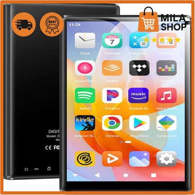 MP3 Player 96GB 5 Zoll Touch Android 13 Bluetooth Spotify