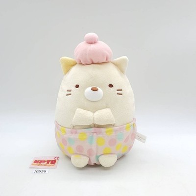 Sumikko Gurashi Neko I556 San-X 2020 Plüschtier 8 Zoll Stofftier Puppe Japan