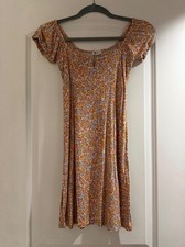 Billabong Mustard Floral Midi Dress