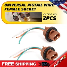 Pigtail Female Wire 2644 Socket 7443 Two Turn Harness Signal Parking Light Plug