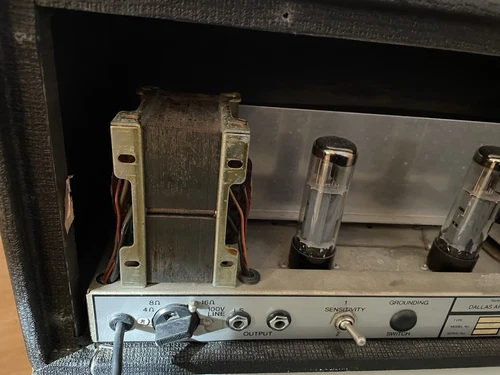SOUND CITY 50 PLUS Vintage Valve Amplifier 1970, Excellent Condition. - Picture 8 of 24