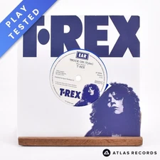 T. Rex - Truck On (Tyke) - Blue Limited Edition 7" Vinyl Record - EX/EX