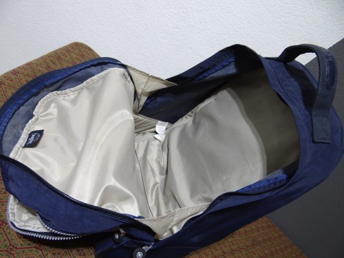 Kipling Wheeled Rolling Backpack Carry On Luggage Blue (USED) - Picture 4 of 19
