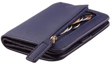 Toughergun Wallet Women Rfid Blocking Small Compact Bifold Luxury Leather Poc...
