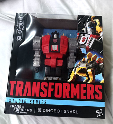 Transformers Studio Series 8 Inch Action Figure Leader Class - Dinobot Snarl
