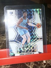 2021-22 Panini Mosaic - Jaren Jackson Jr. #148 White Mosaic Prizm /25