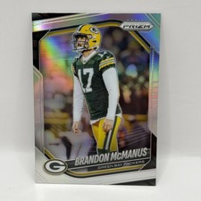 2025 Panini Prizm Brandon McManus Silver Prizm #290 Green Bay Packers