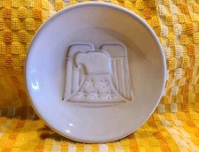 Frankoma Pottery American National Bank & Trust Co. Sapulpa Advertising Dish '83