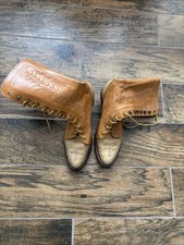 Tony Lama Ladie s Lace Up Western Boots Cowgirl USA 5 1/2 B