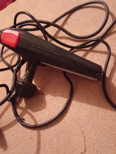 CLASSIC ATARI JOYSTCK/GOT RED SIDE BUTTS/2600/7800. H CNTROL 9 P PLUG RESTORABLE - Picture 3 of 6