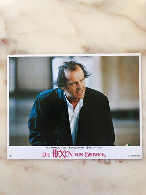 Jack Nicholson, die Hexen von Eastwick, Kino Aushangbild guter Zustand 1987