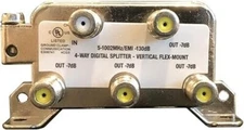 Times Fiber Communications Inc	SPLITTER; 4-WAY VERTICAL TRUE FLEX 1 GHz	BDS104VF