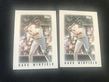 1986 Topps Mini Leaders Baseball Card #29 Dave Winfield Yankees NmMt Free Ship!