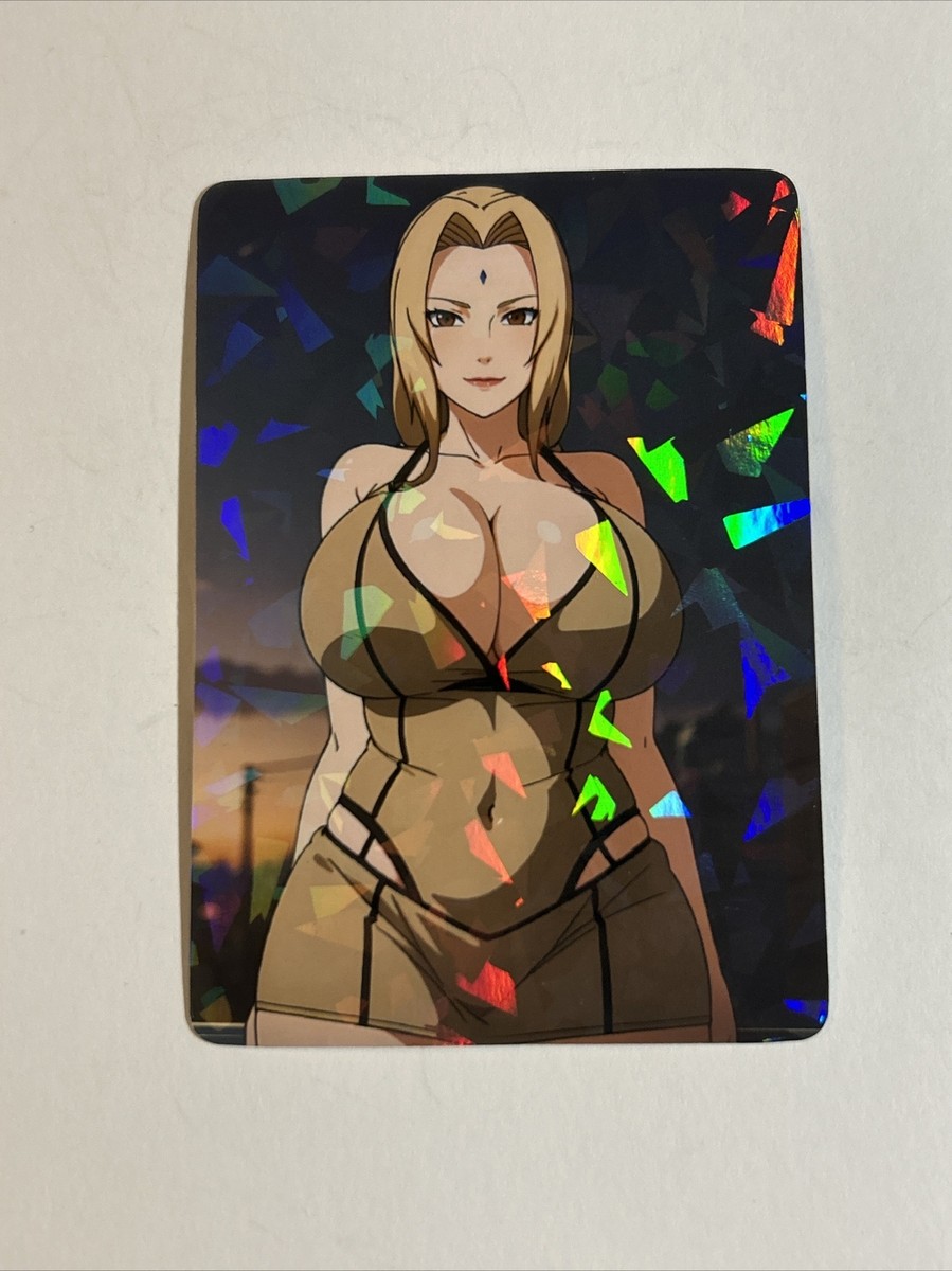💗Naruto Tsunade Hentai Sexy Goddess Waifu Anime Doujin Card HY05 | eBay