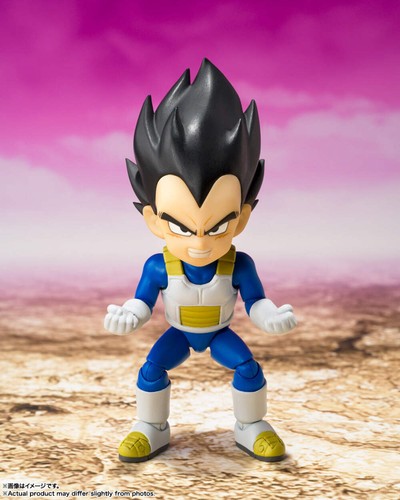 S.H. Figura de acción Figuarts Dragon Ball Daima Vegeta (Mini) VENDEDOR DE EE. UU. EN STOCK - Imagen 2 de 5