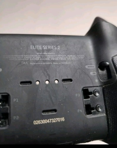 Xbox One Elite Series 2 Wireless Controller Black Untested As Is READ - Picture 4 of 7