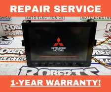 Repair 20 21 22 Mitsubishi Outlander OEM Multi Media Radio 8" TOUCH Screen