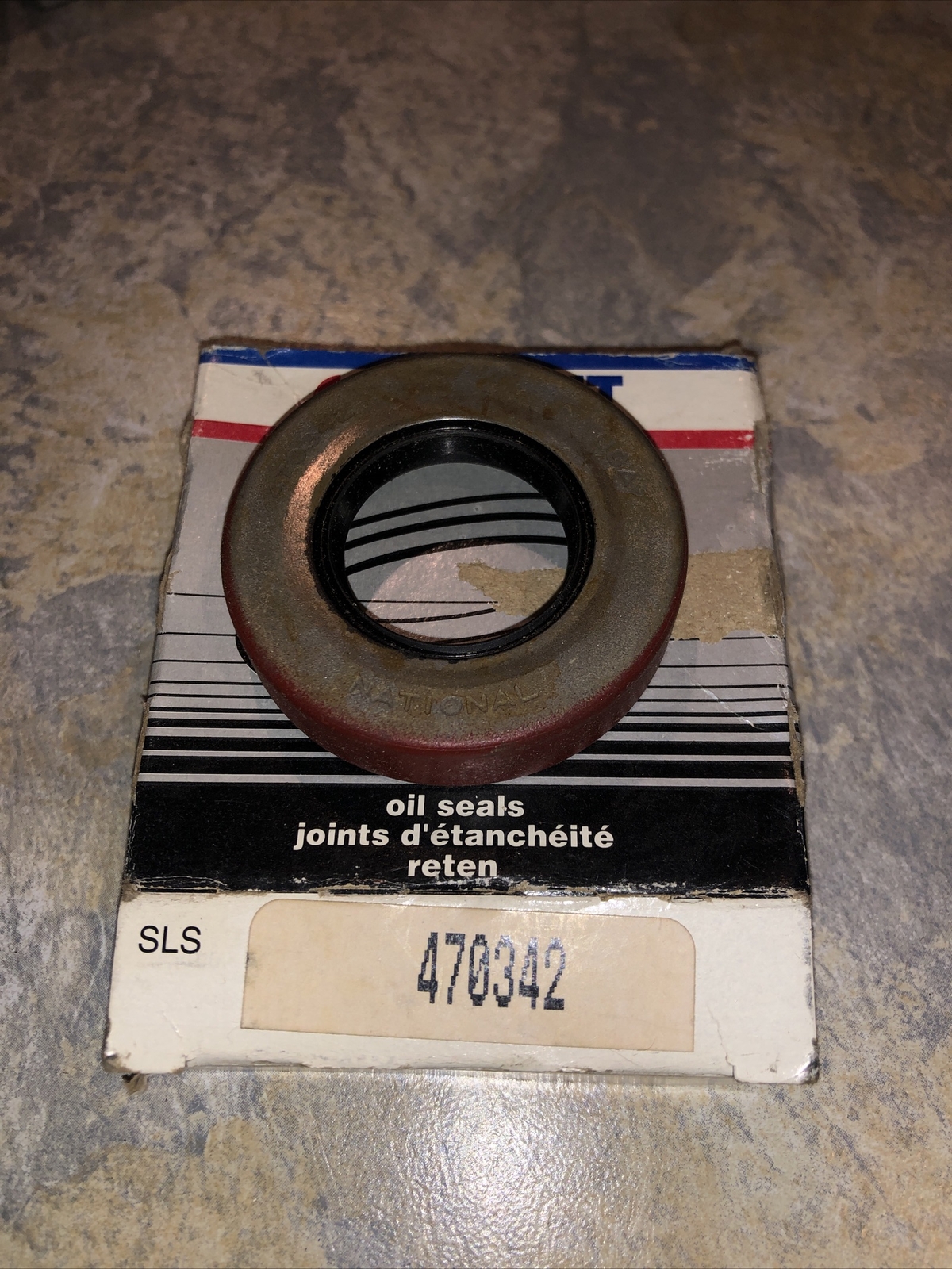 National 470342 Oil Seal - 1.987" OD X 1.062" ID X 0.437" Wide In ...