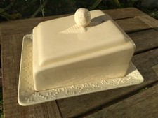Vintage Beswick 634 Ceramic Butter Cheese Dish Kitchen Ware Kitchenalia Prop