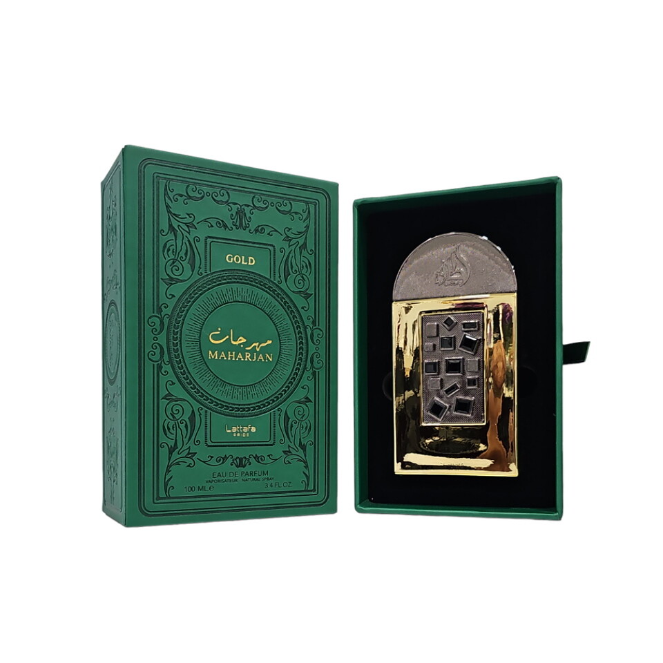 香水(ユニセックス) Lattafa Pride Maharjan Gold EDP 100ml Maharjan Gold & Silver EDP-100ml | by Lattafa Perfumes