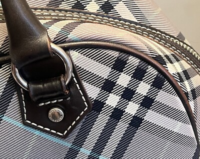 ★美品★BURBERRY BLUE LABEL ツイード ミニボストンバッグ 中古・古着通販】BURBERRY BLUE LABEL (バーバリー ブルー レーベル