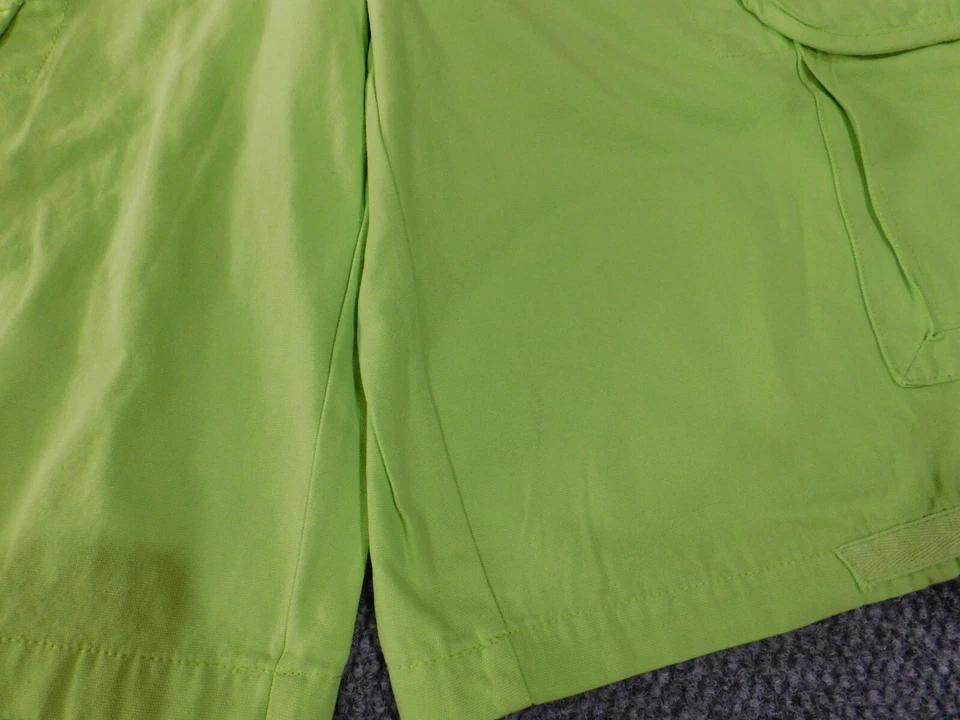 Pantalones Cortos Akademiks 34 Verde Carga Para Hombre Y2K De Colección Hip-hop Sueltos Foto 3 de 4