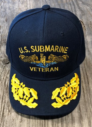 U.S. Submarine Veteran Ball Cap GOLD 