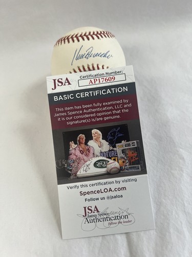 Kent Merker ‘96 Baltimore Orioles Signed Autographed Baseball & Case JSA COA - Picture 7 of 7