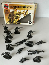 Airfix Japanese Infantry 1:32 Model Figures Series 2 14 Pieces Humbrol Open Box