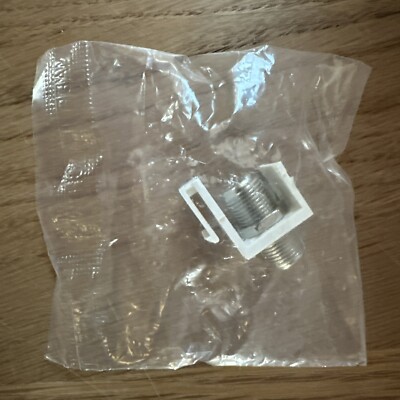 Snap-In F-Type Insert Keystone Connector Module Coax Cable Wall Jack