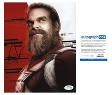 David Harbour "Black Widow" AUTOGRAPH Signed 'Alexei' 8x10 Photo B ACOA