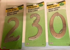 Hy-KO Satin Nickle  House Choose One NEW in PACK #2, 3 & 0