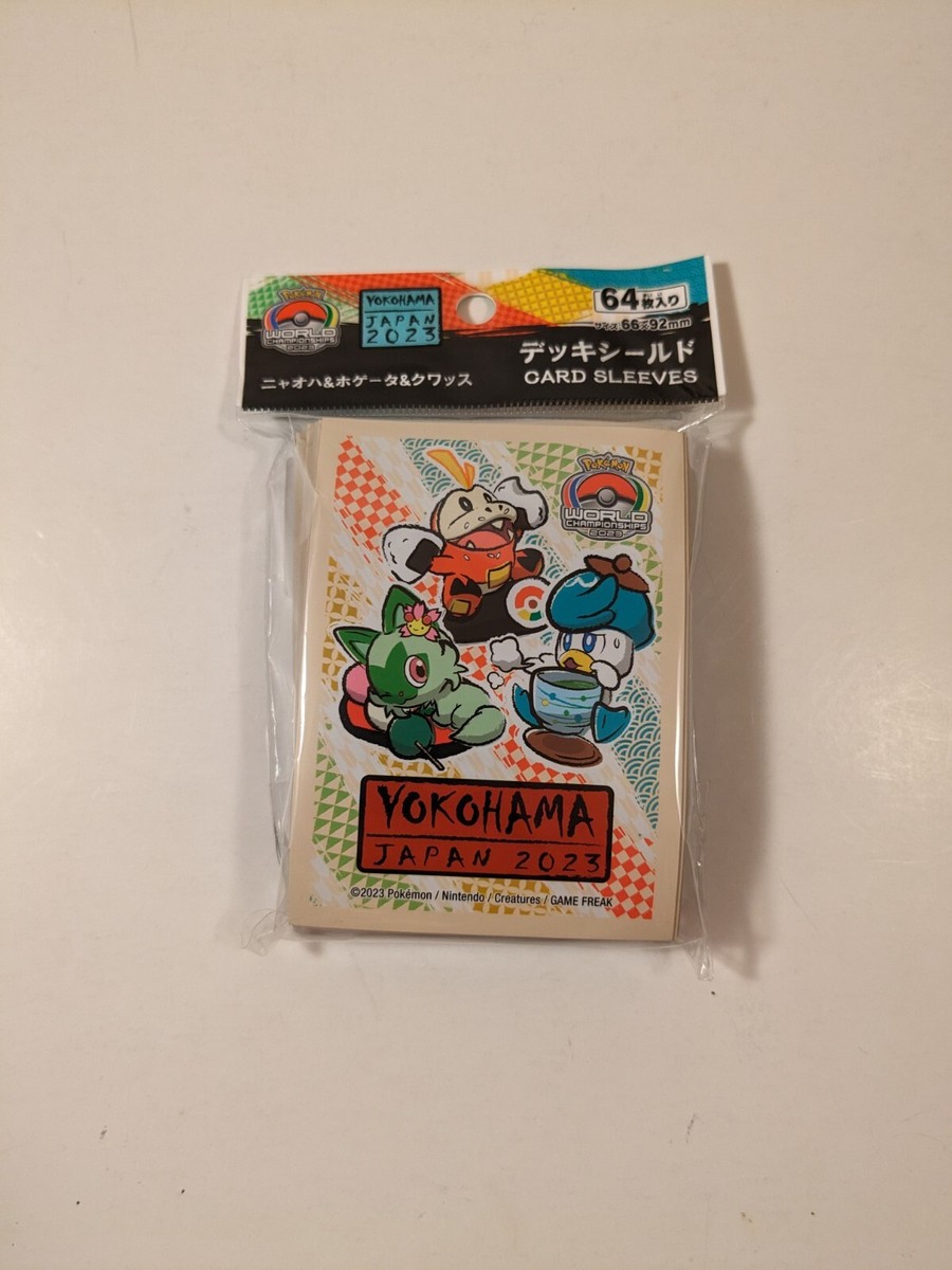 Pokemon World Championships 2023 Yokohama Japan Sleeves | eBay