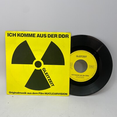 Gleitzeit Ich Komme Aus Der DDR Vinyl 7'' Single 45RPM Germany 1984 VG+ Synth-pop