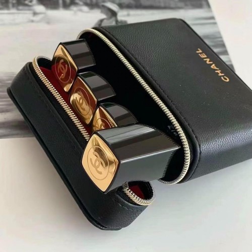 Chanel Pouch Lip Case New Limited mirror pouch Black Japan Novelty 9×9×2.5cm New - Picture 20 of 24