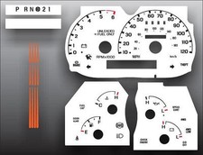 White Face Gauges For 1995 Ford Explorer Ranger Tach
