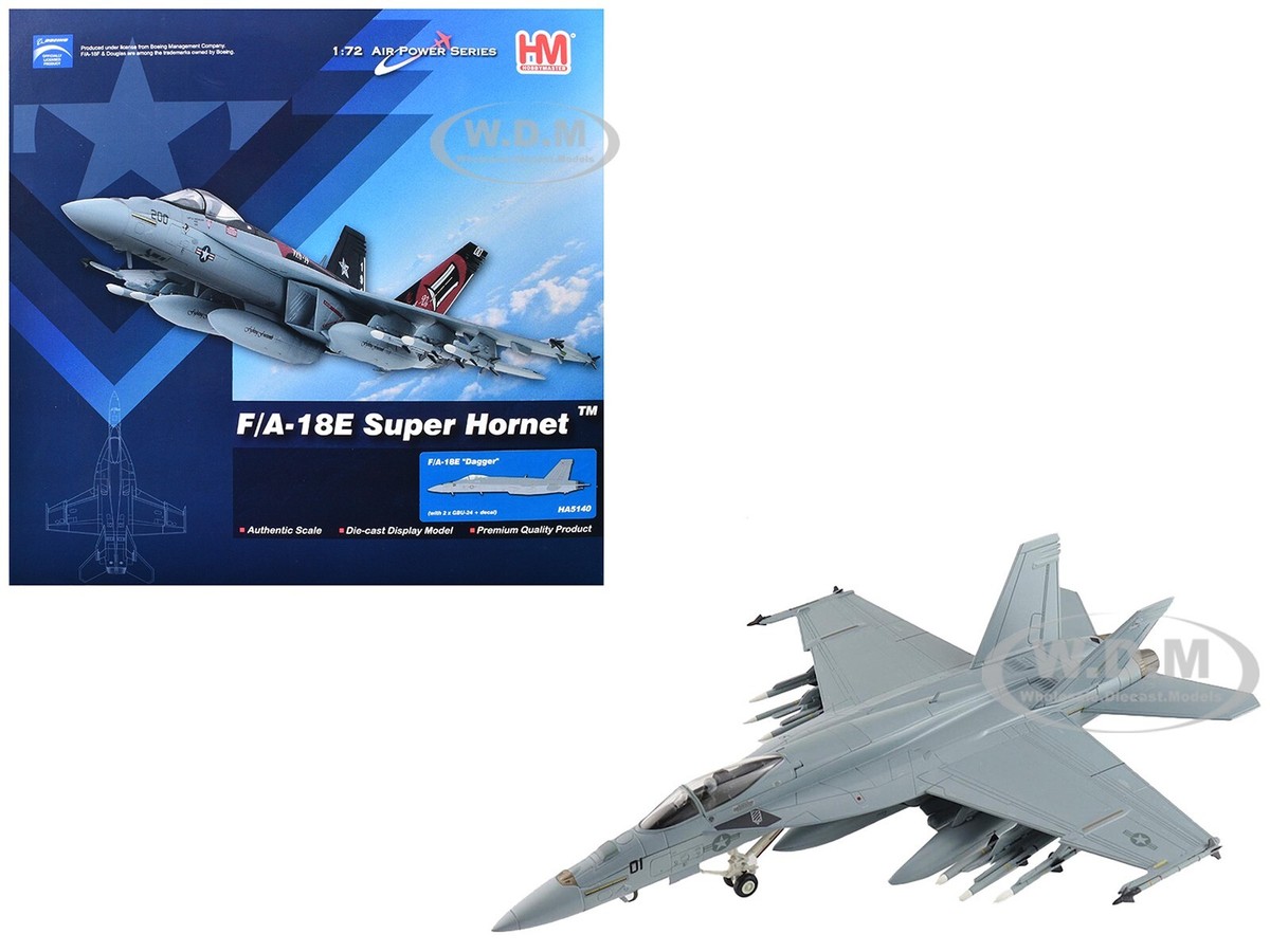 ホビーマスターMcDonnell Douglas F/A-18 1/72 McDonnell Douglas F/A-18F Super Hornet Fighter Aircraft